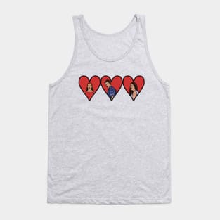 Distracted Boyfriend Meme Valentine Hearts on Valentines Day Tank Top